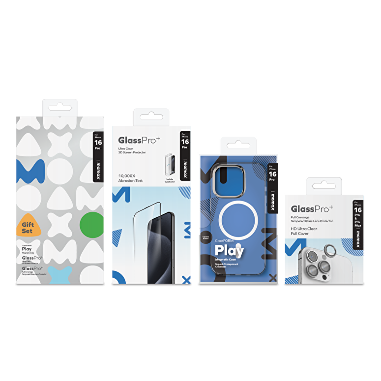 Momax iPhone 16 Pro Bundle Magsafe Kılıf+ EK+ Lens 4894222078079