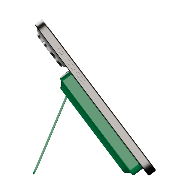 Momax XPro MagSafe Stand 5000mAh Powerbank-Yeşil 4894222078147