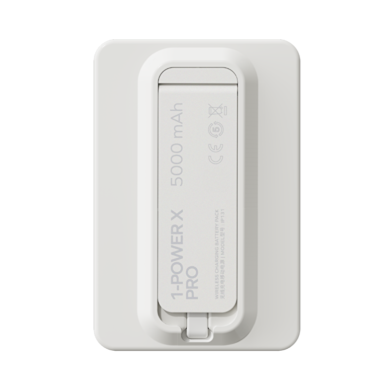 Momax XPro MagSafe Stand 5000mAh Powerbank-Beyaz 4894222078154