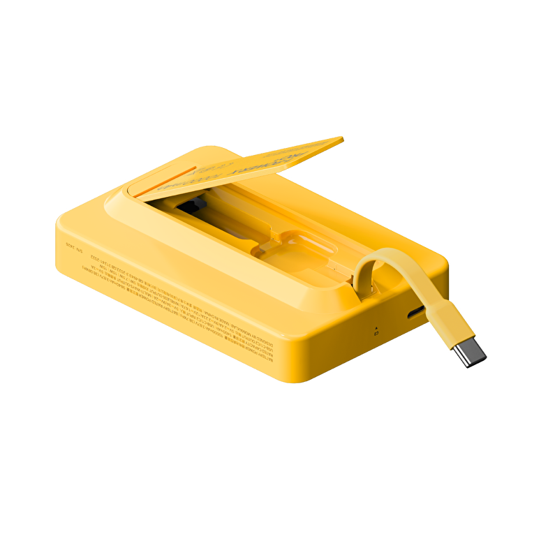 Momax XPro MagSafe Stand 10000mAh Powerbank-Sarı 4894222078208
