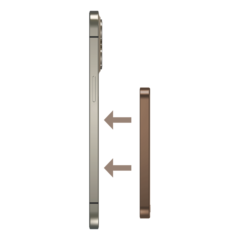 Momax Q.Mag X 5000 mAh MagSafe Powerbank - Çöl 4894222078321