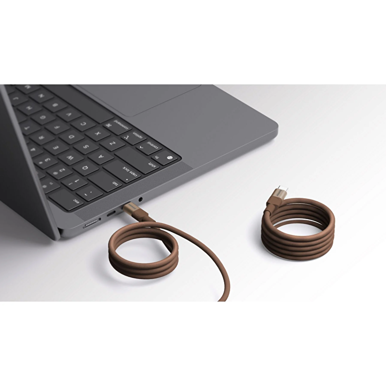 Momax MagLink USB-C to USB-C 60W Kablo 2M - Çöl 4894222078680