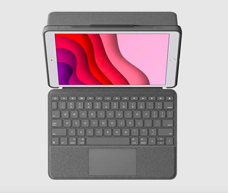 Paket Hasarlı - Logitech Combo Touch 10'2 inç Türkçe Q Klavye 5099206093379
