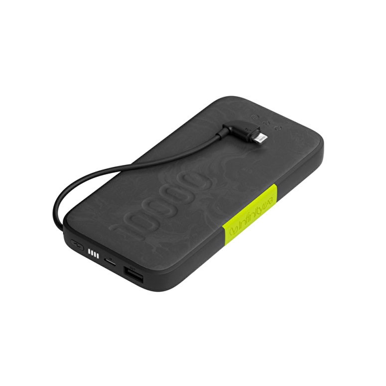 Infinity Lab InstantGo 10000 mAh Powerbank - Siyah 6925281986048