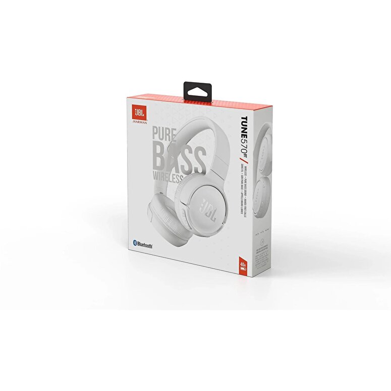 JBL Tune 570BT Wireless Kulaklık CT OE Beyaz 6925281992537