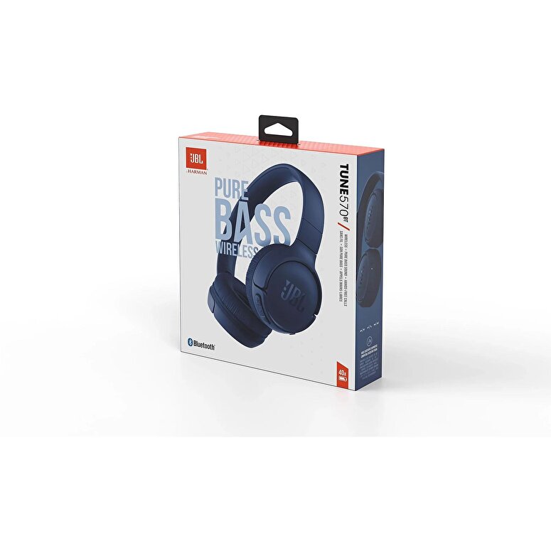 JBL Tune 570BT Wireless Kulaklık CT OE Mavi 6925281992544