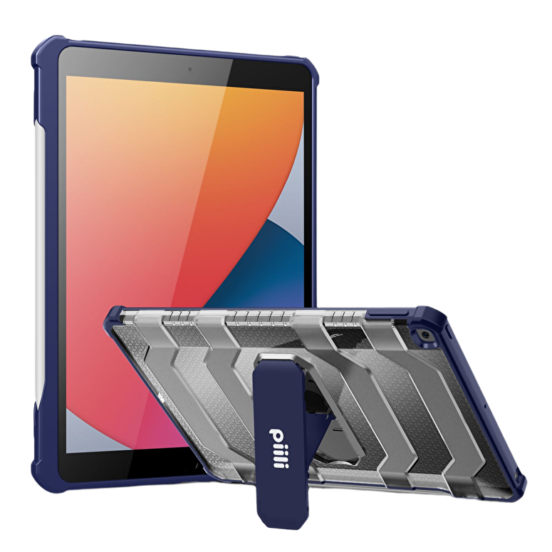 Piili iPad 9.Nesil 10.2 Armor Kılıf - Mavi 6944629153799