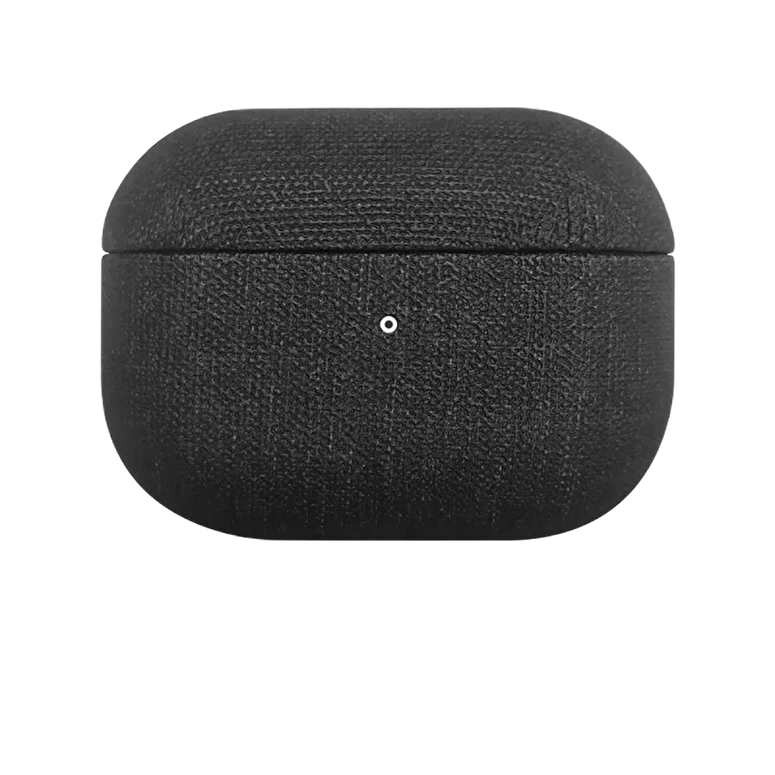 Piili Airpods Pro 2 Kumaş Kılıf - Siyah 6944629158312