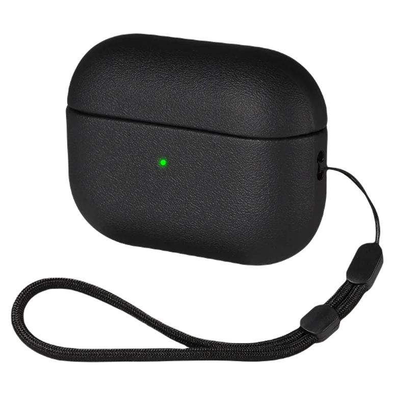 Piili Airpods Pro 2 Silikon Kılıf - Siyah 6944629158596