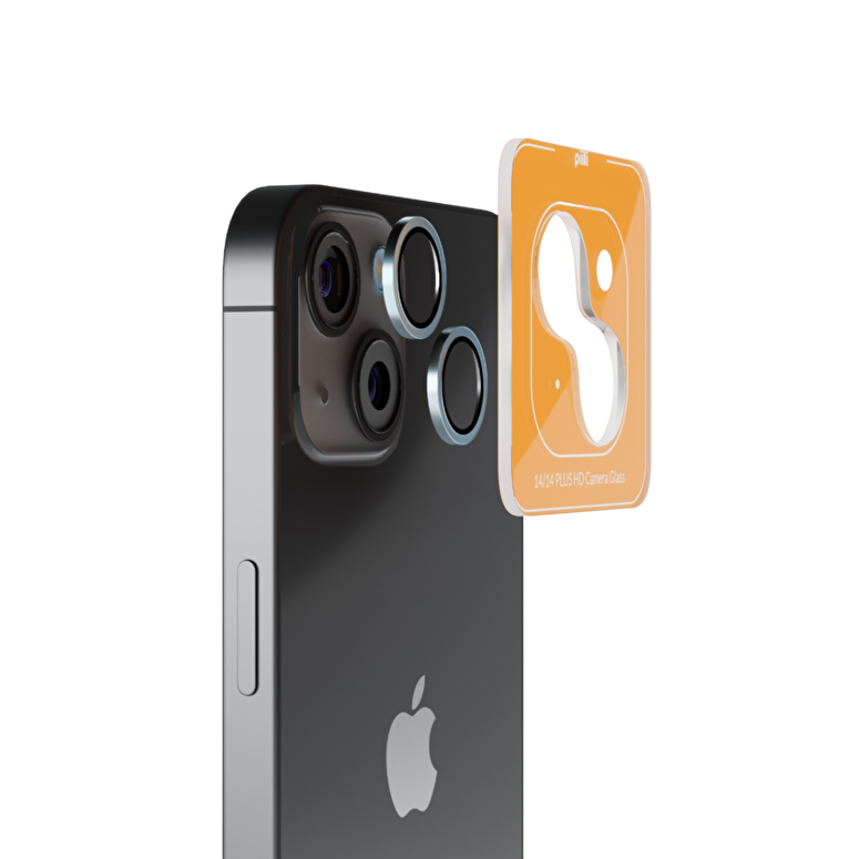 Piili iPhone 15 / Plus HD Lens - Mavi 6944629162296