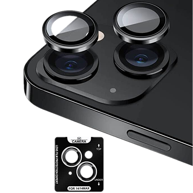 Piili iPhone 15 / Plus HD Lens - Siyah 6944629162357