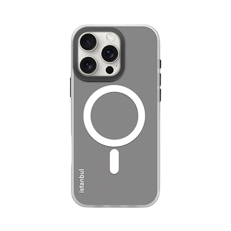 Piili iPhone 16 Pro Phantom Magsafe Kılıf Siyah 6944629186452
