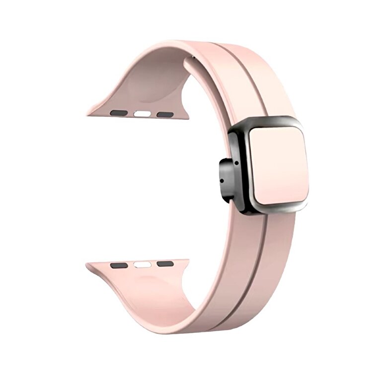 Piili Watch 38-40-41-42mm Silicone Kayış Pembe 6944629188494