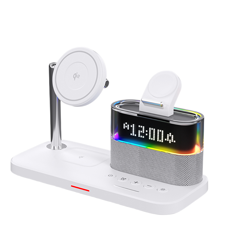 Piili 20W qi2 3 İn 1 Wi-Fi Şarj İstasyonu - Beyaz 6944629189057