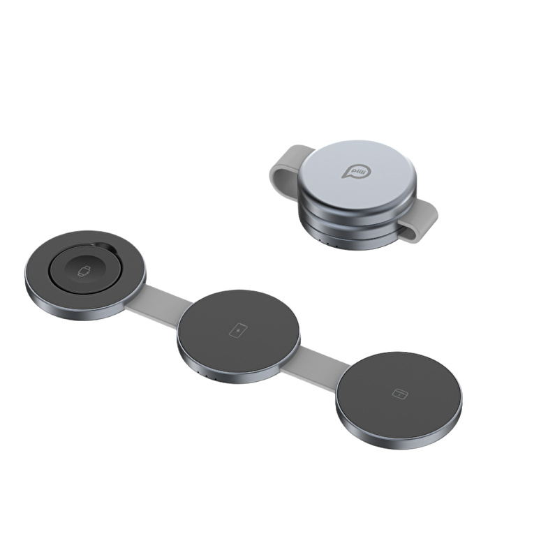 Piili 15W 3 İn 1 Katlanabilir Sarj İstasyonu 6944629189095