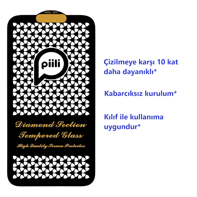Piili iPhone 17 Pro 10X Askeri Sınıf Ekran Koruyuc 6944629198677