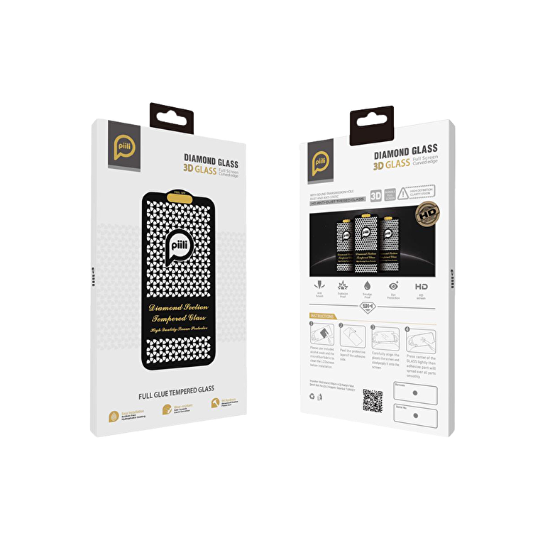 Piili iPhone 17 Pro 10X Askeri Sınıf Ekran Koruyuc 6944629198677