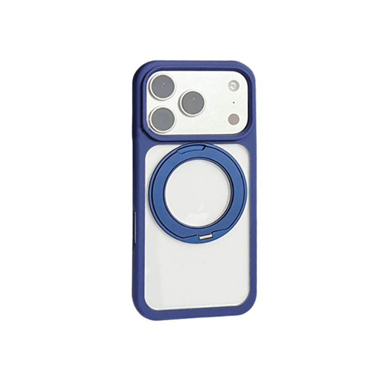 Piili iPhone 17 Pro Max Rotation Magsafe Silikon Kılıf - Lacivert 6944629200134
