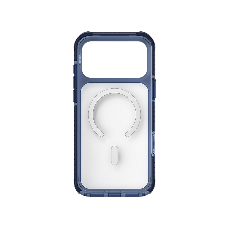  Njoyny Combat 3 Katmanlı iPhone 18 Pro Max MagSafe Kılıf - Mavi 6944629213578