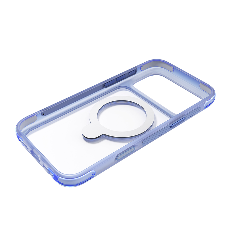  Njoyny Air Pro 2 Stand iPhone 18 Pro Max MagSafe Standlı Kılıf - Buzul Mavi 6944629213899