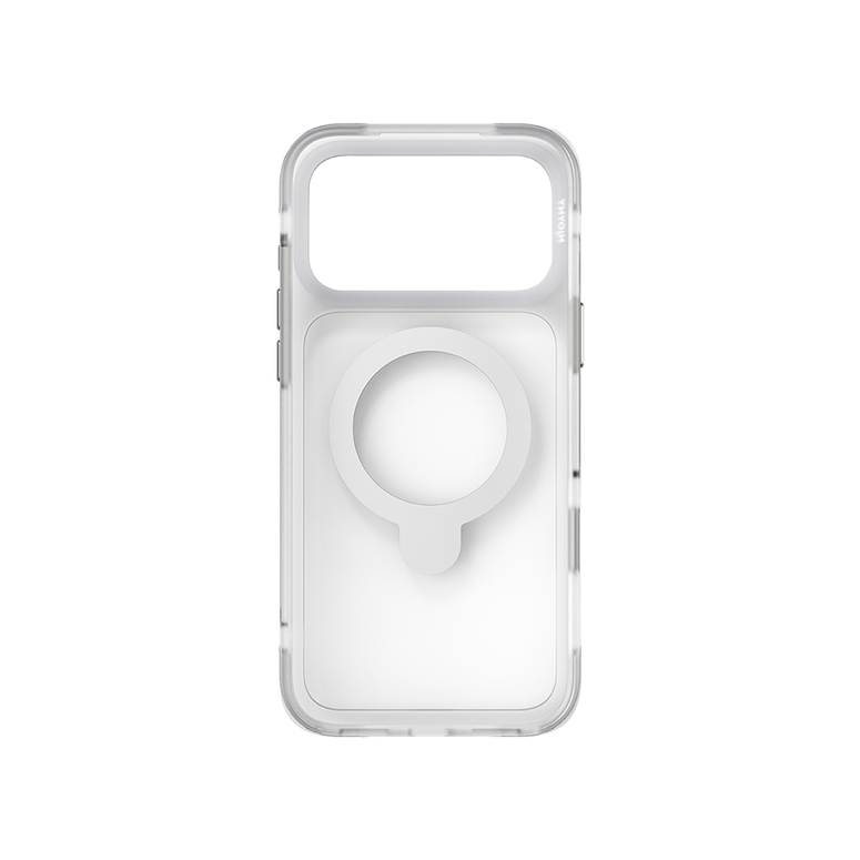 Njoyny Air Pro 2 Stand iPhone 18 Pro Max MagSafe Standlı Kılıf - Beyaz 6944629213936