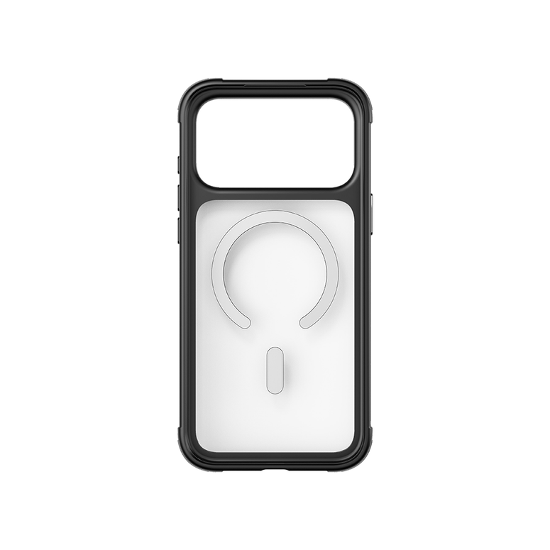 Njoyny Steel Armor iPhone 18 Pro MagSafe Kılıf - Mavi 6944629214155