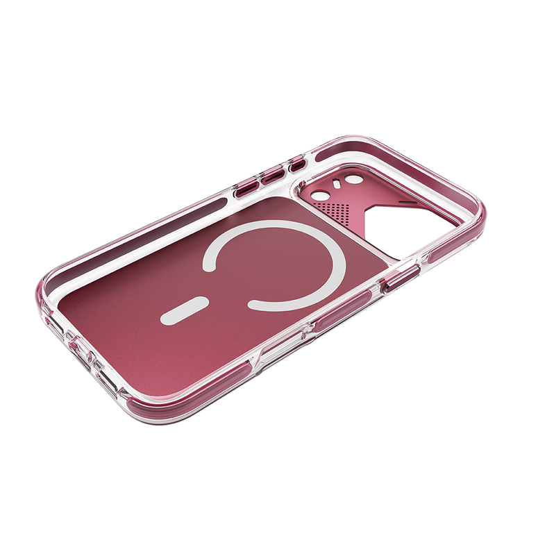  Njoyny Native Armor iPhone 18 Pro Max MagSafe Kılıf - Bordo 6944629214452