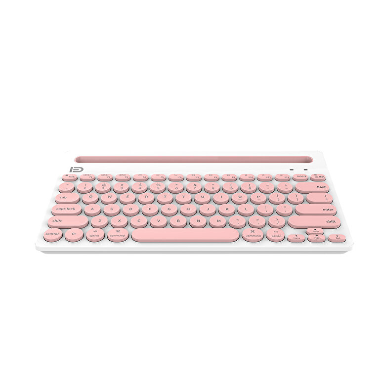 FD Three Bluetooth Klavye - Beyaz Pembe 6957659005433