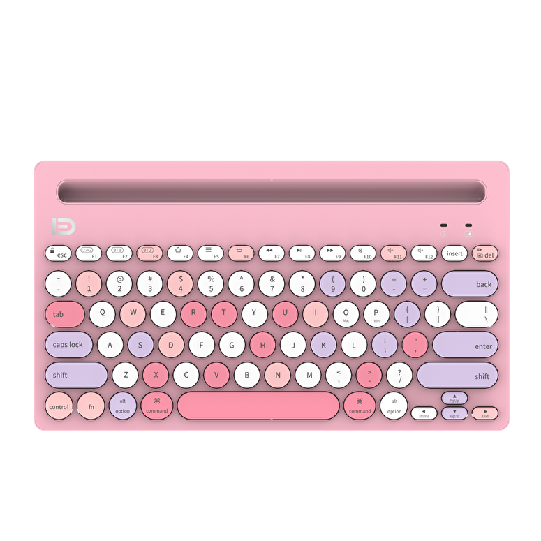 FD Three Bluetooth Klavye - Pembe 6957659006706