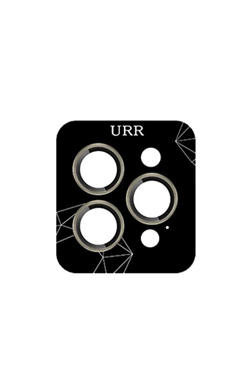 URR iPhone 16 Pro/Max Titanium Lens Koruyucu-Gri 6970087982770