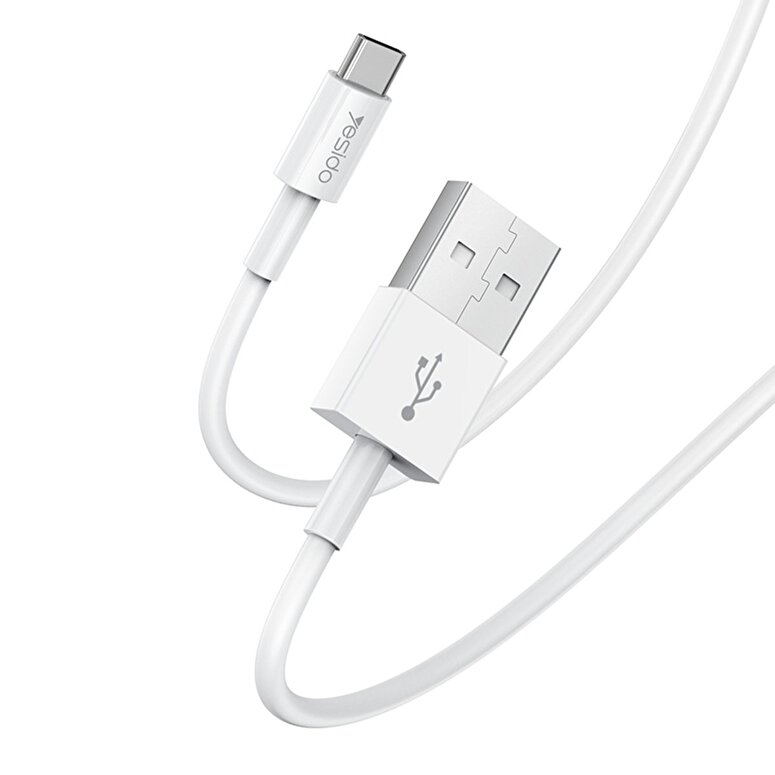 Yesido 1.2M 2.4A Usb to Type-C Hızlı Şarj Kablosu  6971050263841