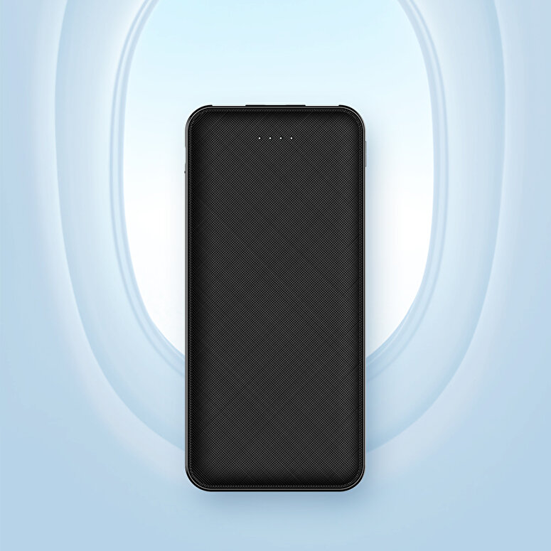 Rock Space Pro 10.000 mah. PowerBank -  Siyah 6972283947225