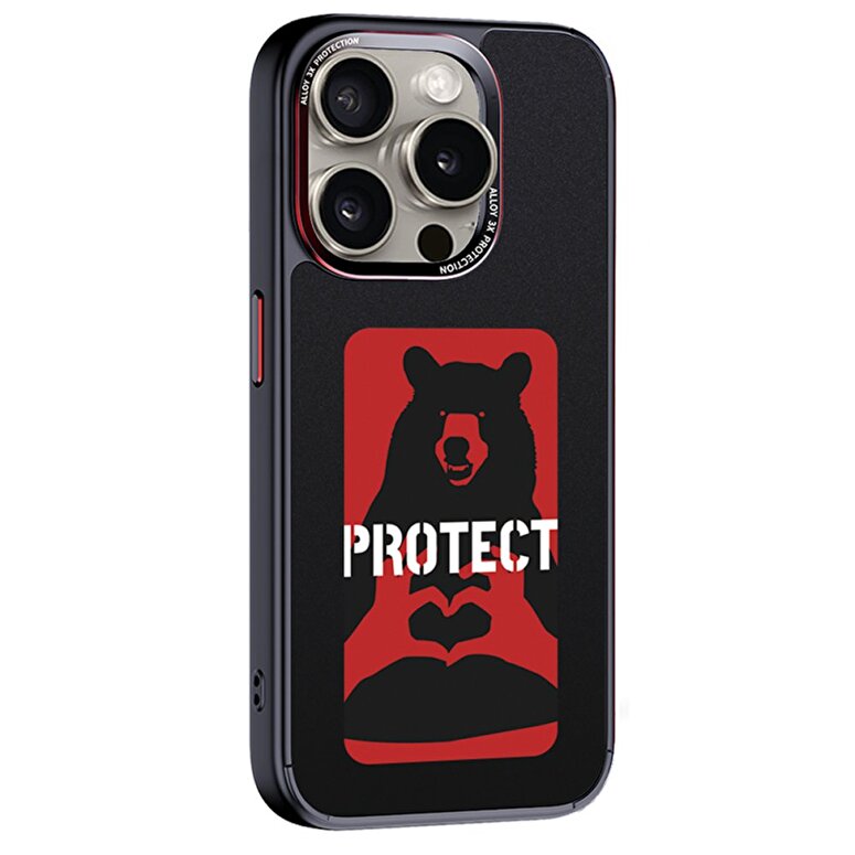 URR iPhone 15 Pro Max NFC Smart Kılıf - Siyah 6972689502295