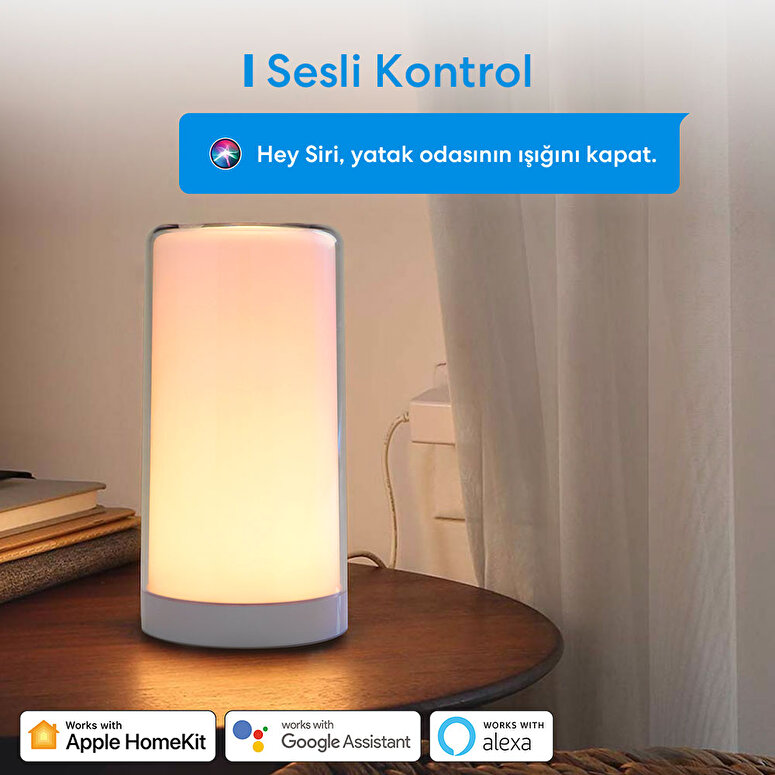 Meross Akıllı Led Ayarlı Ampul Silindir 6973696560483
