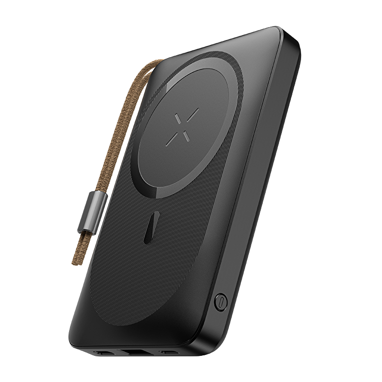 Rock 10000 mAh 20W MagSafe Powerbank - Siyah 6974282126595