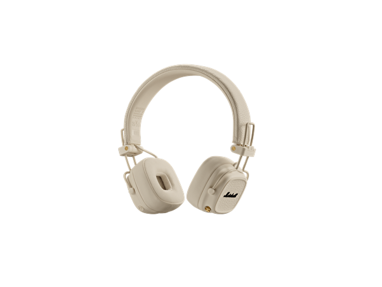 Marshall Major V Bluetooth Kulaküstü Kulaklık, Krem 7340055401111