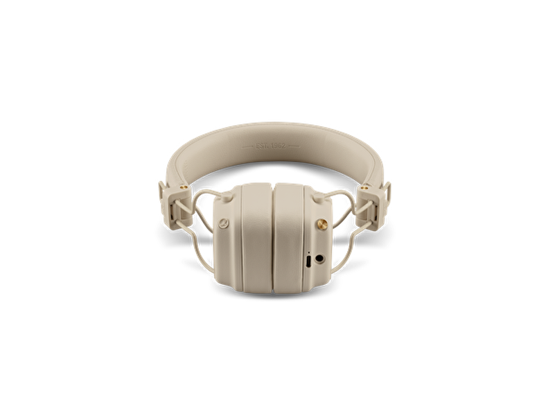 Marshall Major V Bluetooth Kulaküstü Kulaklık, Krem 7340055401111