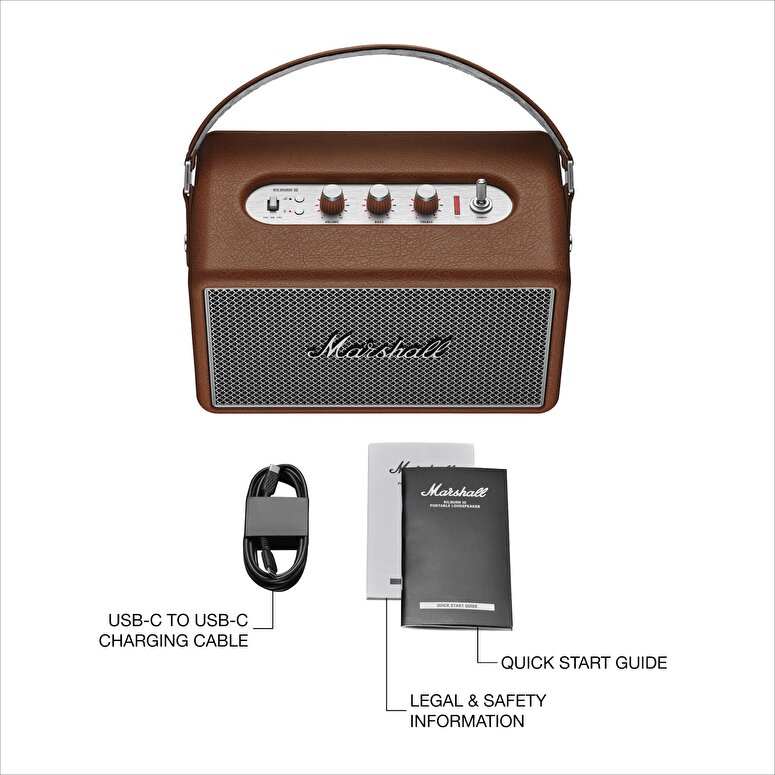 Marshall Kilburn III BT Hoparlör, Brown 7340055406871