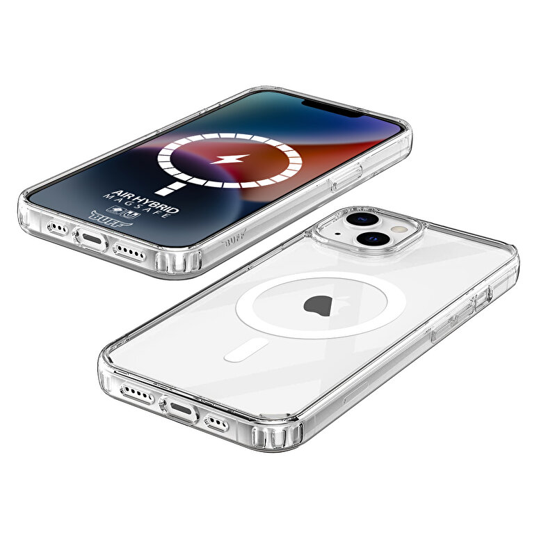 Buff iPhone 14 MagSafe Air Hybrid Kılıf - Şeffaf 8683548211873