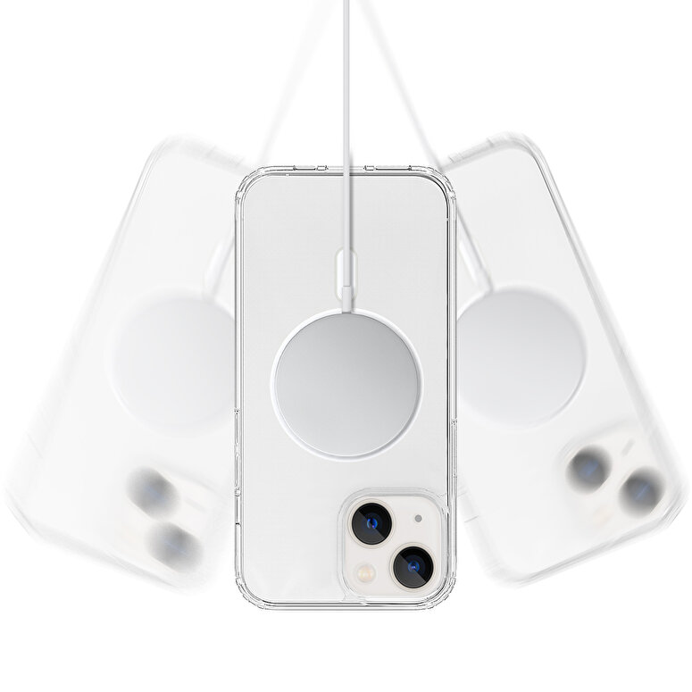 Buff iPhone 14 MagSafe Air Hybrid Kılıf - Şeffaf 8683548211873