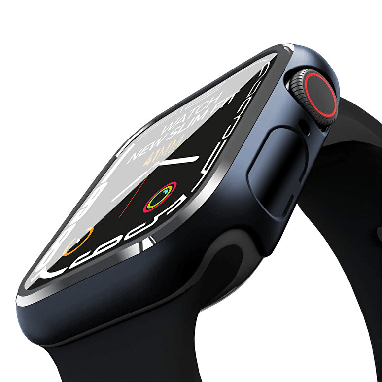 Buff Apple Watch Slim Fit 41mm Kılıf - Mavi 8683548214461