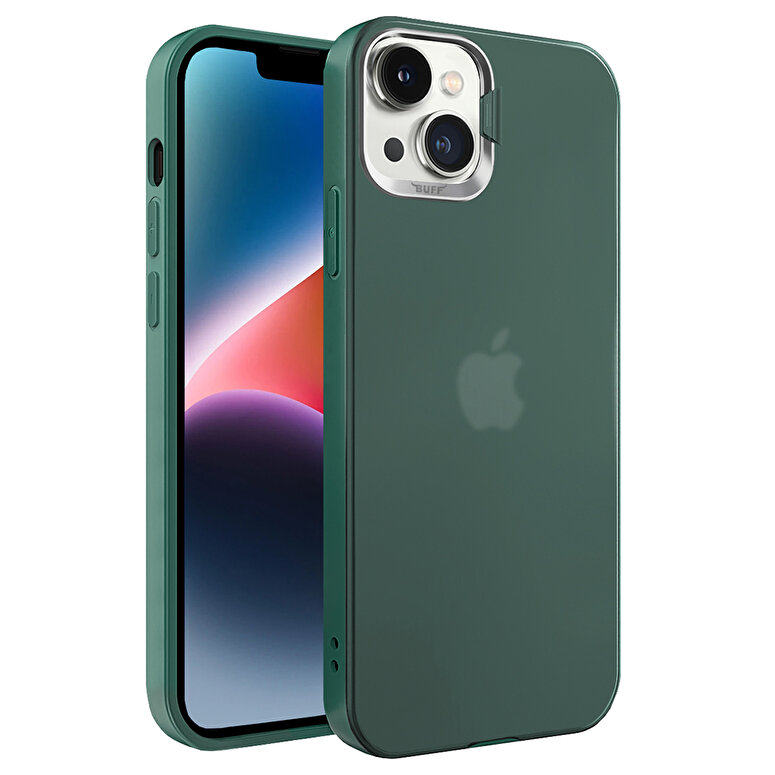 Buff iPhone 14 New Corner Kılıf - Yeşil 8683548214775