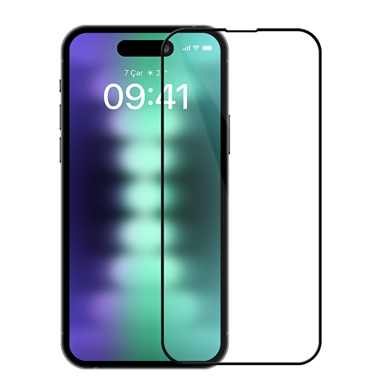 Buff iPhone 15 Plus 5D Glass Ekran Koruyucu 8683548216878