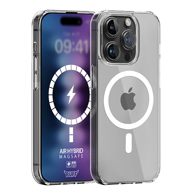 Buff iPhone 15 Pro Max Magsafe Air Hybrid Kılıf 8683548216977