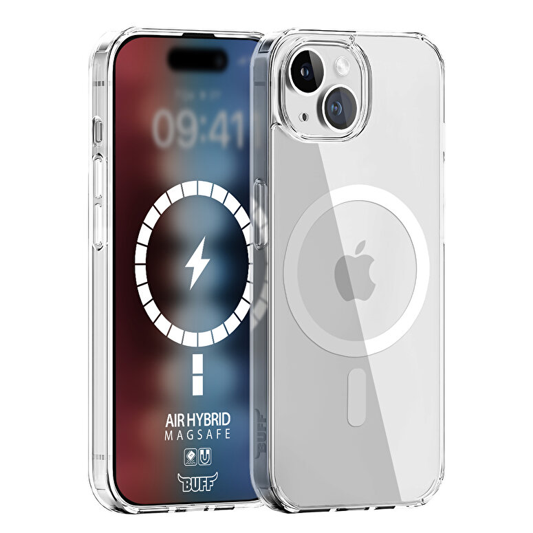 Buff iPhone 15 Magsafe Air Hybrid Kılıf 8683548217004