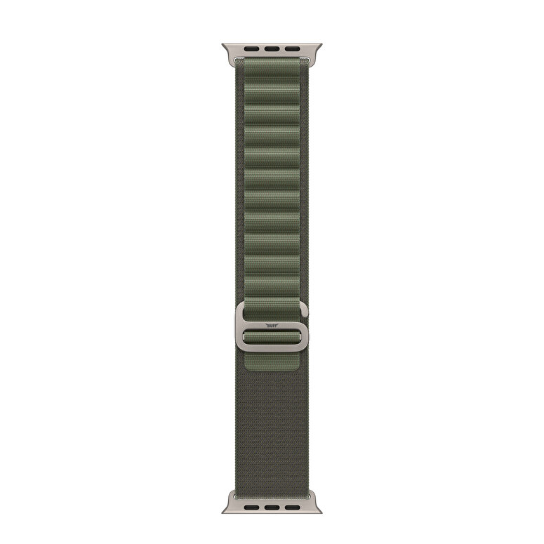 Buff Apple Watch Fabric Band 49 mm - Yeşil 8683548218155