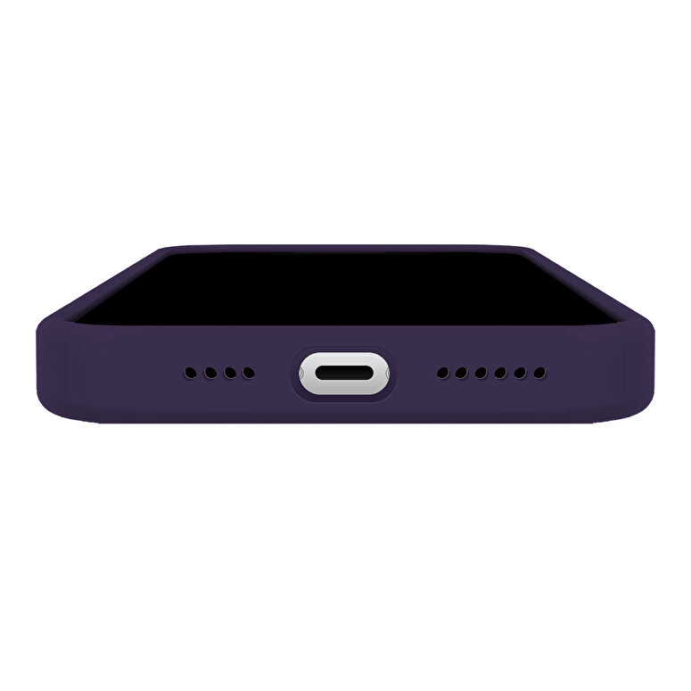 Buff iPhone 15 Pro Max Rubber Fit Kılıf Purple 8683548218483