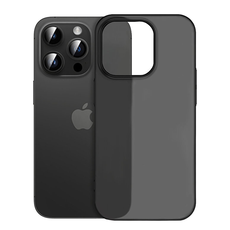Buff iPhone 15 Pro Slimfy Kılıf Black 8683548219022