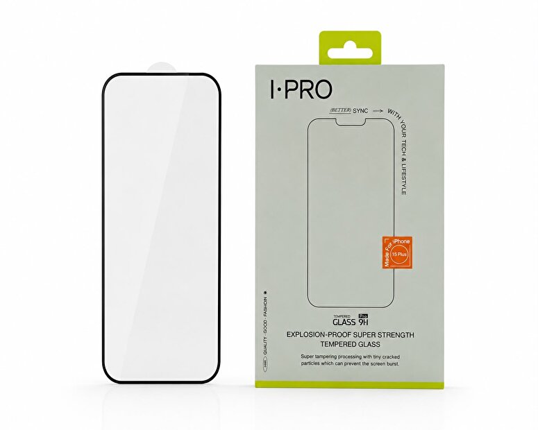 I·PRO iPhone 15 Plus FullFit Temperli Cam Ekran Koruyucu 8683574441824