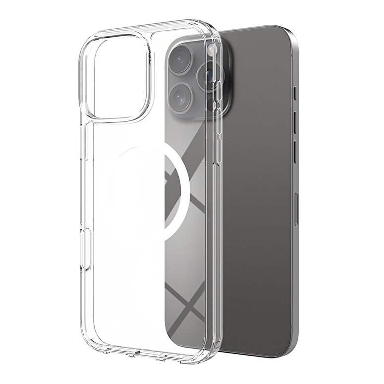 Buff iPhone 16 Pro Max Magsafe Air Hybrid - Şeffaf 8684387701716